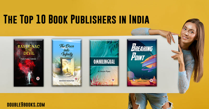 A girl is tell you about top 10 books publisher in India